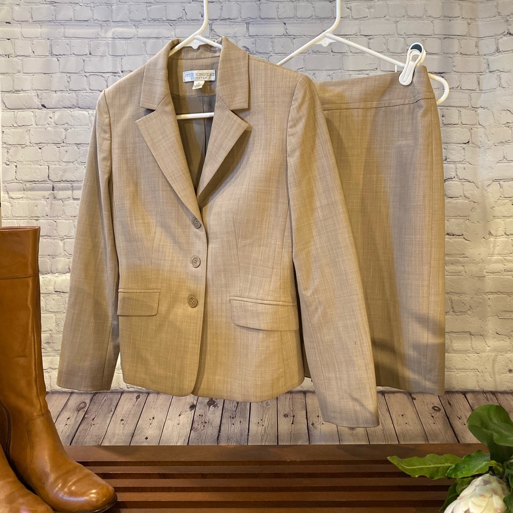 Vintage 90’s Casual Corner Stretch Skirt suit